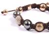 How to weave a shamballa bracelet for beginners: classic and double version of the product Multi-level shamballa bracelet