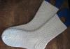 Vzory pro pletení ponožek: jak si vybrat originální vzor a správně jej uspořádat Vzory pletení pro dětské ponožky