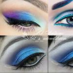 Oční make-up s modrými stíny - kouzlo, tajemství a kouzlo vašeho vzhledu!